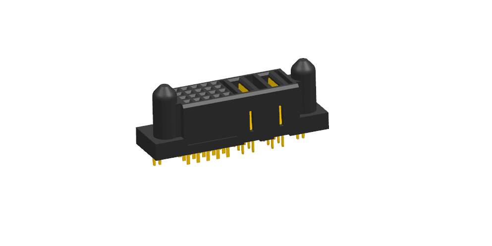 20P signal+2P power 7.62mm female terminal block 180-degree plug-in power signal connector