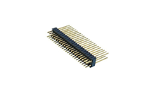 PH2.54 double-row single-plastic row pin DIP PBT